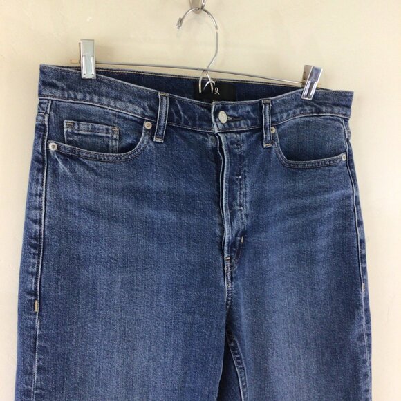 BR Banana Republic High Rise Straight Leg Washwell Button Fly Jeans - Picture 5 of 12